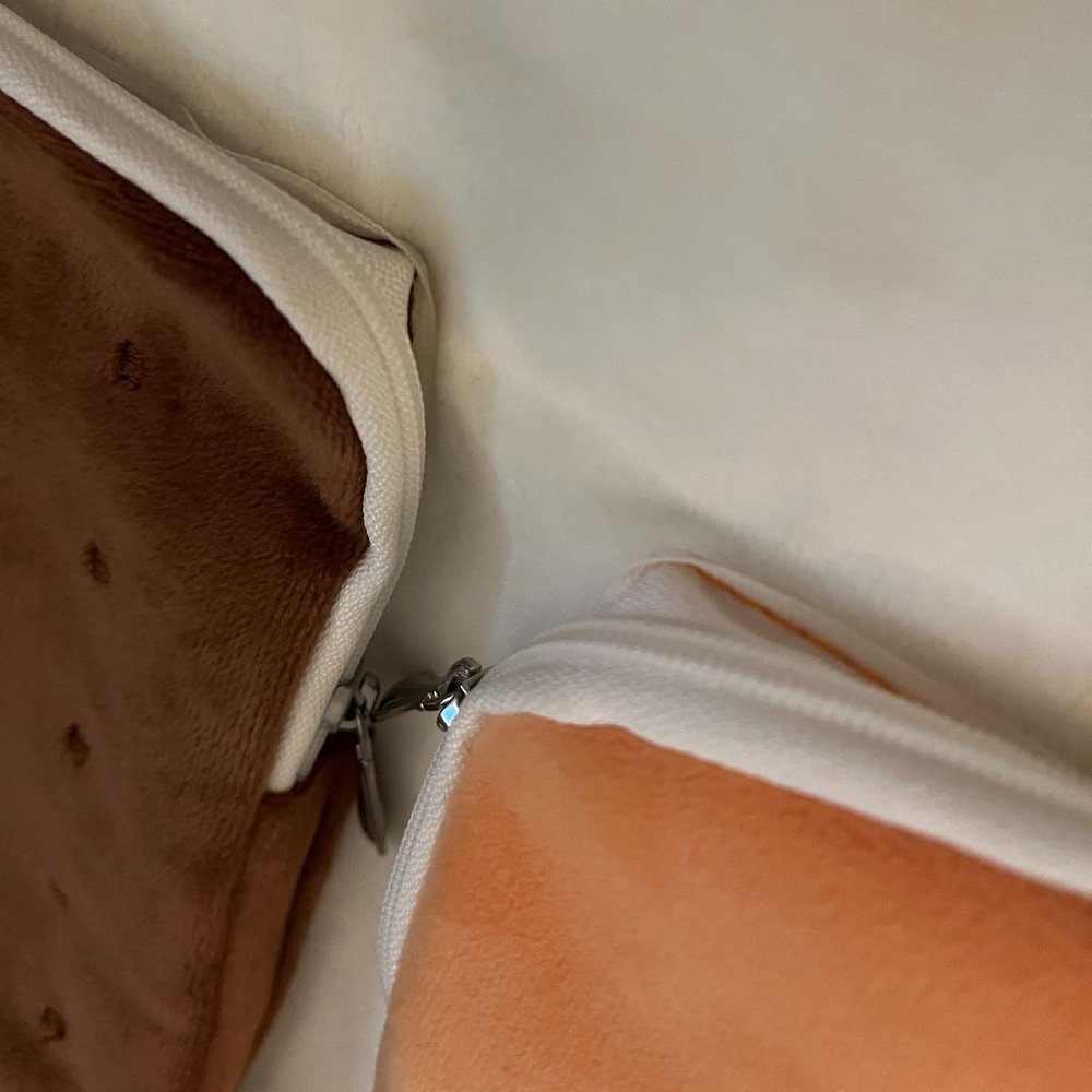 Plush Ice Cream Sandwich & Toast Tote Bag | NWOT | Cute & Kawaii Eccentric Tote - Picture 10 of 14